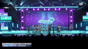 Inspire Athletics - Code Blue [2026 L4.2 Senior Coed - Small Day 2] 2026 CHEERSPORT National All Star Cheerleading Championship