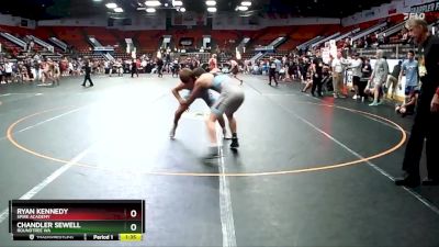 130 lbs Cons. Round 6 - Ryan Kennedy, SPIRE Academy vs Chandler Sewell, Roundtree WA