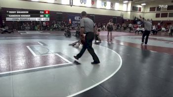 150 lbs Cons. Round 2 - Teddy Swanson, Pleasant Valley vs Kameron Kremer, Independence