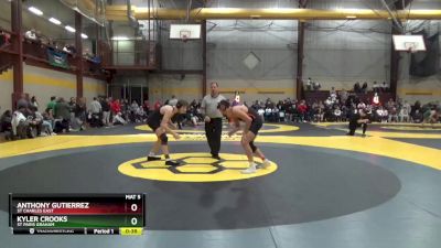 165 lbs Cons. Round 4 - Anthony Gutierrez, St Charles East vs Kyler Crooks, St Paris Graham