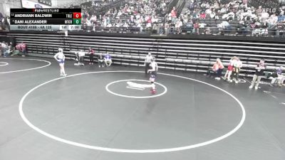 4A 125 lbs Cons. Round 1 - Andriann Baldwin, Tooele vs Dani Alexander, Mountain Crest