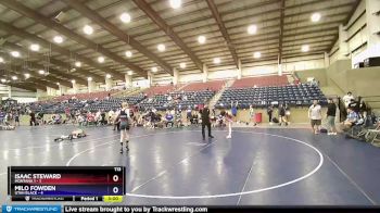 113 lbs Champ Round 1 (16 Team) - Isaac Steward, Montana 1 vs Milo Fowden, Utah Black