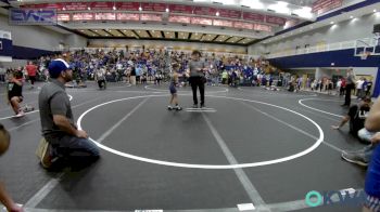 58 lbs Consi Of 4 - Luke Doty, Lions Wrestling Academy vs Braylen Jones, Newcastle Youth Wrestling