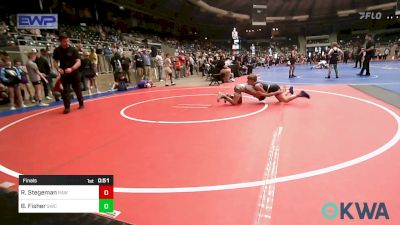 70 lbs Final - Ross Stegeman, Raw Wrestling Club vs Beau Fisher, Salina Wrestling Club