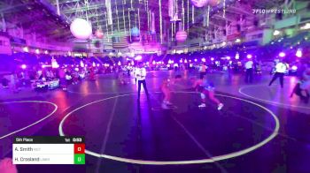 145 lbs 5th Place - Abbigail Smith, Victory Training Center vs Hailee Crosland, Lawrence Elite