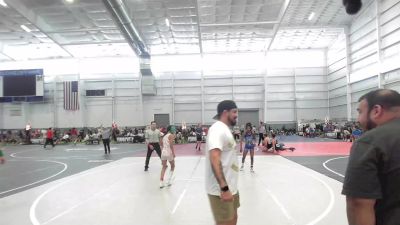 80 lbs Final - Alexzeah Corona, LEGACY Wrestling Club CA vs Brooklyn Carter, Mat Demon WC