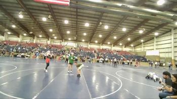 135 lbs Quarterfinal - Jaxton Greenman, Champions Wrestling Club vs Gabriel Fowers, Viewmont Wrestling Club