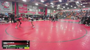 100 lbs Cons. Round 6 - Eliana Martinez, Paloma Valley vs Giselle Garcia, Corona