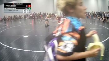 95 lbs Quarterfinal - **Finn Jensen, Guerilla Wrestling Academy vs Jackson Bolen, Chelsea Swarm Wrestling