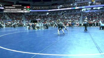 3A-113 lbs Champ. Round 2 - Nico DeSalvo, Southeast Polk vs Asaiah Martinez-Ruiz, Norwalk