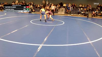 138 lbs 5th Place Match - Hayden Klimek, Grand Island vs Carter Still, North Platte