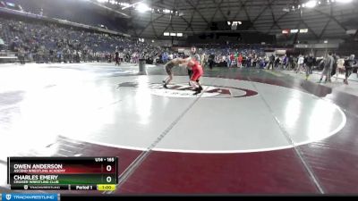 165 lbs Cons. Round 2 - Charles Emery, Cruiser Wrestling Club vs Owen Anderson, Ascend Wrestling Academy