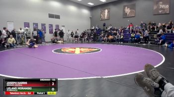 132 lbs Cons. Round 3 - Leland Moranski, Clarksville vs Joseph Harris, Bradley Central