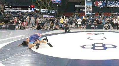 126 lbs Cons. Rd Of 32 - Max Lu, Pennsylvania vs Finnegan McCullah, Missouri