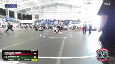 100 lbs Round 1 (4 Team) - Owen Brenneman, Slyfox Black vs Kholden House, Victory Wrestling