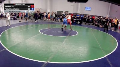 144 lbs Champ. Round 1 - John Riley, Ohio vs Grayson Fuchs, Shamrock Select