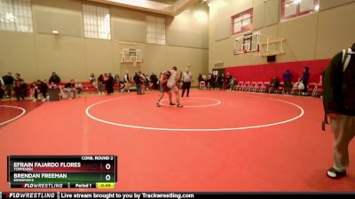 215 lbs Cons. Round 2 - Efrain Fajardo Flores, Toppenish vs Brendan Freeman, Kennewick