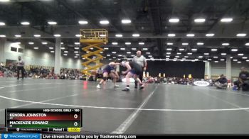 180 lbs Cons. Semi - Kendra Johnston, KY vs Mackenzie Konanz, IN