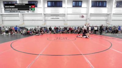 S-108 lbs Round Of 32 - Cole Perry, OH vs Landon Moore, MI