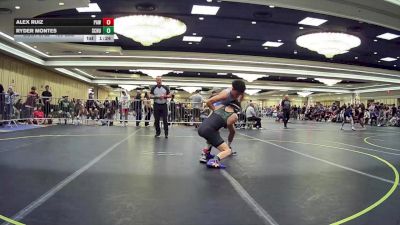 120 lbs Round Of 64 - Alex Ruiz, Paw vs Ryder Montes, Schurr