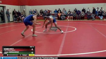 152 lbs Cons. Round 3 - Ethin Matt, Crestwood, Cresco vs Juan Hernandez, Perry