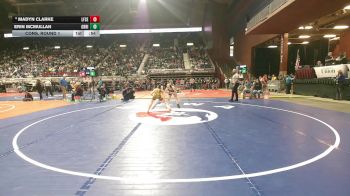 100 lbs Cons. Round 1 - Erin McMullan, Green River vs Madyn Clarke, Lingle-Ft. Laramie/Southeast