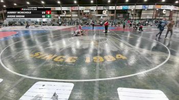 106 lbs Cons. Semi - Averie Brehm, Rapid City Extreme vs Aubrey McNichols, Central Florida Wrestling