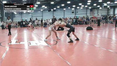 92 lbs Round 1 - 9:00am Friday - Murdoch Jacobson, POWA vs Silas Lancour, Terps XPress