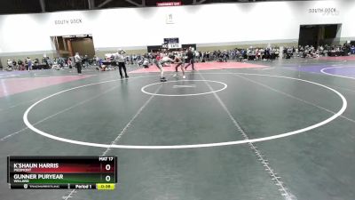 157C Cons. Round 2 - Gunner Puryear, Willard vs K`shaun Harris, Piedmont