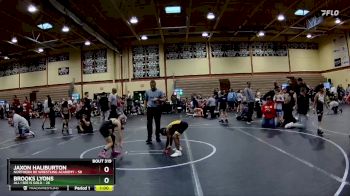 64 lbs Cons. Round 1 - Brooks Lyons, All I See Is Gold vs Jaxon Haliburton, Northern DE Wrestling Academy