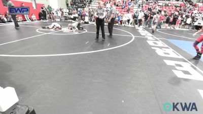 80 lbs Quarterfinal - Jesse Voss, Skiatook Youth Wrestling vs Cole Cooper, Collinsville Cardinal Youth Wrestling