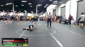 84 lbs Round 3 (4 Team) - Evan Restivo, Steller Trained Krayt vs Mason Schlaht, Rough House