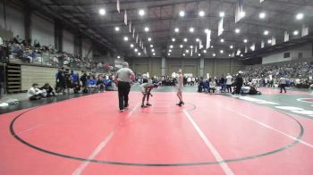 113 lbs Champ. Round 3 - Ariah Mills, Buford vs Andrew Peterson, Washburn Rural