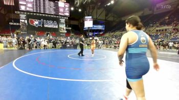 180 lbs Cons 16 #1 - Kami Ratcliff, Illinois vs Karla Martinez, Kansas