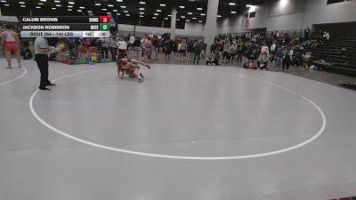 144 lbs Cons. Rd Of 16 - Calum Brown, Bonhomme Wrestling vs Jackson Robinson, Missouri