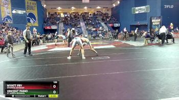 126 lbs Cons. Round 5 - Vincent Paino, St Joseph Regional vs Wyatt Fry, Wyoming Seminary