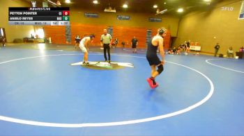 138 lbs Finals (4 Team) - Anjelo Reyes, Madera vs Peyton Pointer, Clovis East