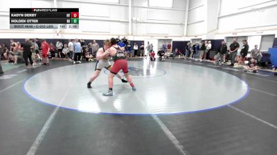 C-242 lbs Quarterfinal - Kadyn Derby, NY vs Holden Otter, MI