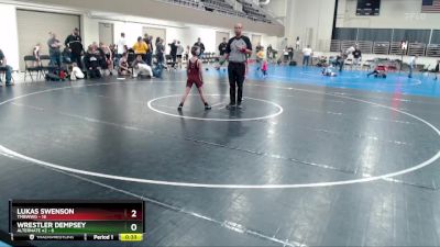 75 lbs Finals (2 Team) - Max Hall, TMBWWG vs Wrestler Weinrich, Alternate #2