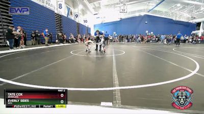 37 lbs Round 3 - Tate Cox, Brawlers vs Everly Sides, WTC