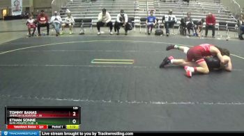 125 lbs Round 3 (6 Team) - Tommy Banas, American Gladiators vs Ethan Sonne, Elite Athletic Club