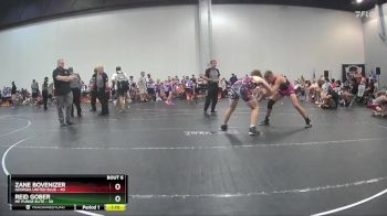 155 lbs Round 2 (10 Team) - Zane Bovenizer, Georgia United Blue vs Reid Gober, MF Purge Elite