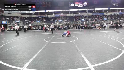 138 lbs Consi Of 4 - Ethan Soliz, Shawnee Wrestling Club vs Mason Zamora, Rough Riders