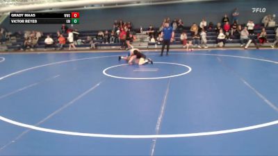 109-120 lbs Champ. Round 1 - Grady Maas, Wayne Wrestling Club vs Victor Reyes, Kearney Matcats