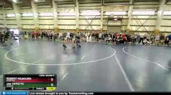 123 lbs Cons. Round 5 - Robert Milbourn, Riverton vs Ian Tippetts, Kearns