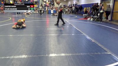 78 lbs Quarterfinal - Carter Haigh, Wadsworth vs Cyler Gilmore, G3