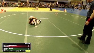 105 lbs Cons. Round 2 - Owen Wiger, Sartell vs Bridger Grabow, Barnesville