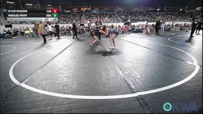 110 lbs Round Of 32 - Kylie Rogers, Standfast vs Weslee Frith, Duncan Demon Wrestling