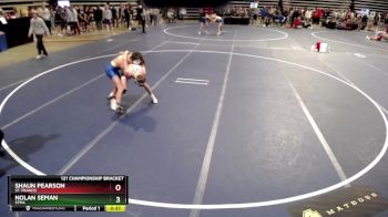 121 Championship Bracket Cons. Round 5 - Nolan Seman, STMA vs Shaun Pearson, St. Francis