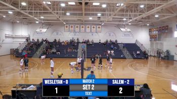 Replay: Salem College vs NC Wesleyan | Oct 26 @ 3 PM